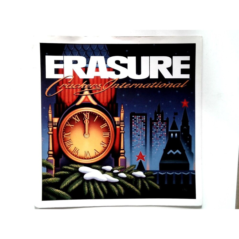 Erasure - Crackers International EP Record 1988 Mute Synth-Pop 45 RPM 7"